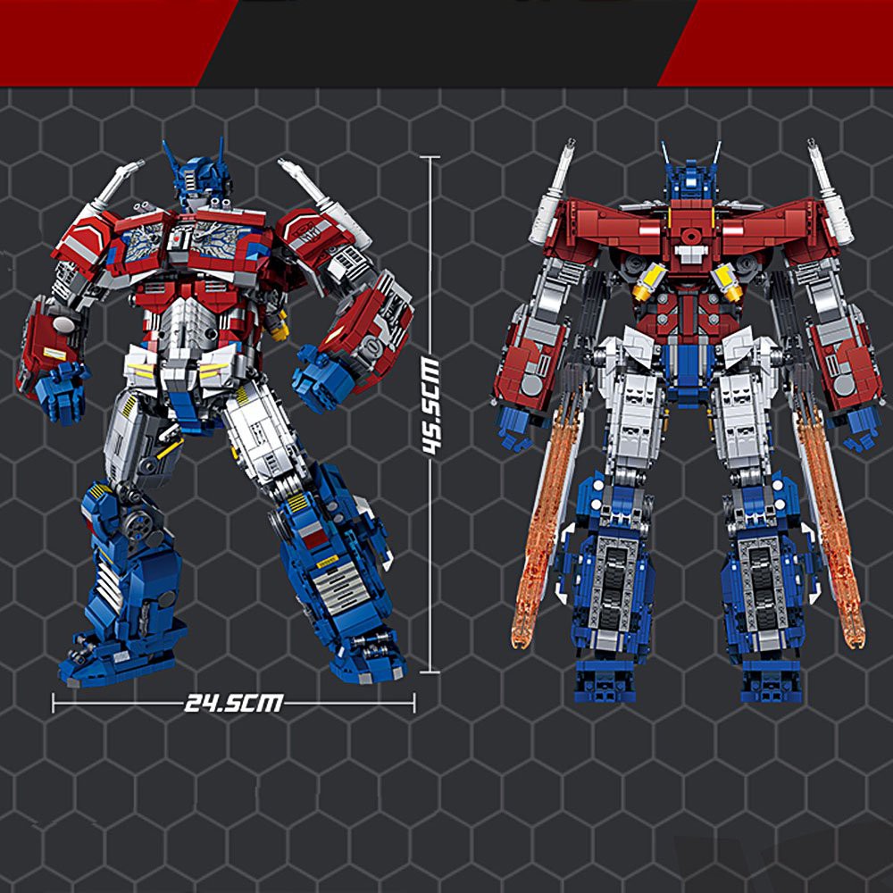 Đồ chơi Lắp ráp mô hình người máy Transformers 772 773 Optimus Mars và wasp mars