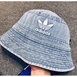 [Full tag code] Mũ Bucket Adidas - vải thô 3 màu