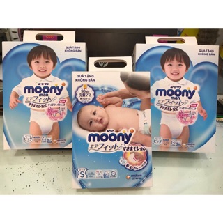 Combo 50 miếng Tã quần Moony size M (cho bé 6-10kg)