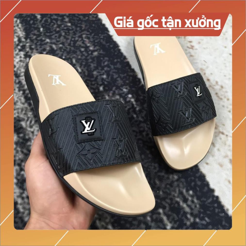[Freeship - Xả Kho] [RẺ ĐẸP] Dép nam quai ngang in hoạ tiết -LV8