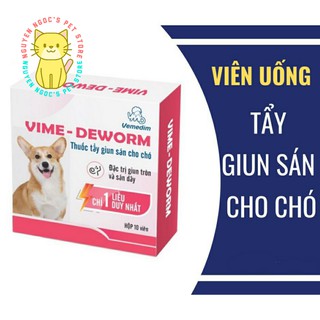 Vemedim Deworm - 1 Viên dùng cho chó siêu tiết kiệm (chỉ 1 liều)