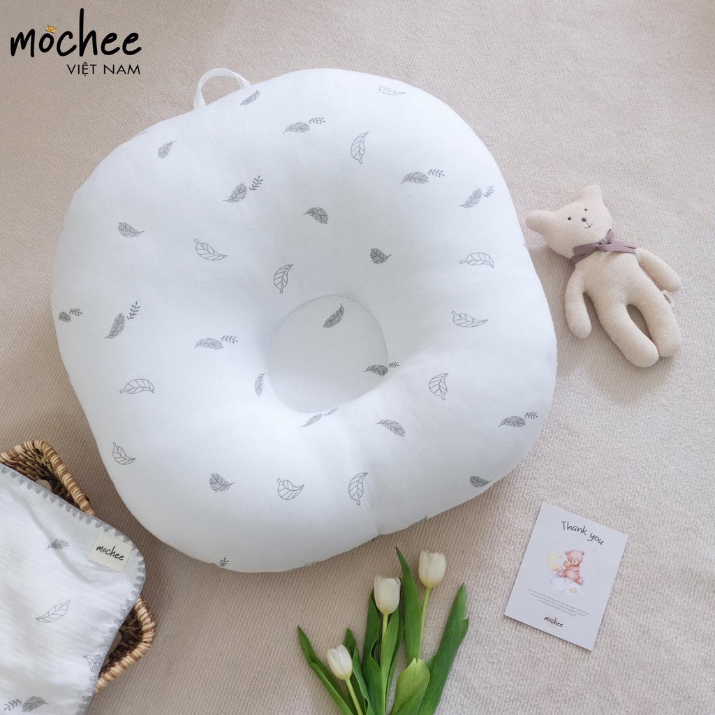 Vỏ gối chống trào ngược cho bé Mochee , vỏ gối tránh trào ngược thay thế - Monnie Kids