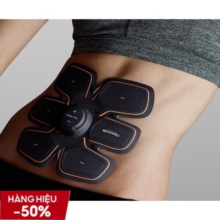 Miếng dán tập bụng 6 múi tại nhà - Máy massage bụng cao cấp - Tập cơ tay - Tan mỡ bụng