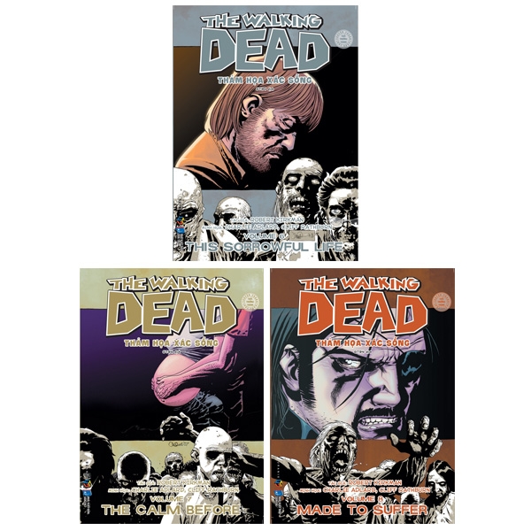 Sách Bộ Sách The Walking Dead - Thảm Họa Xác Sống - Tập 6 + 7 + 8