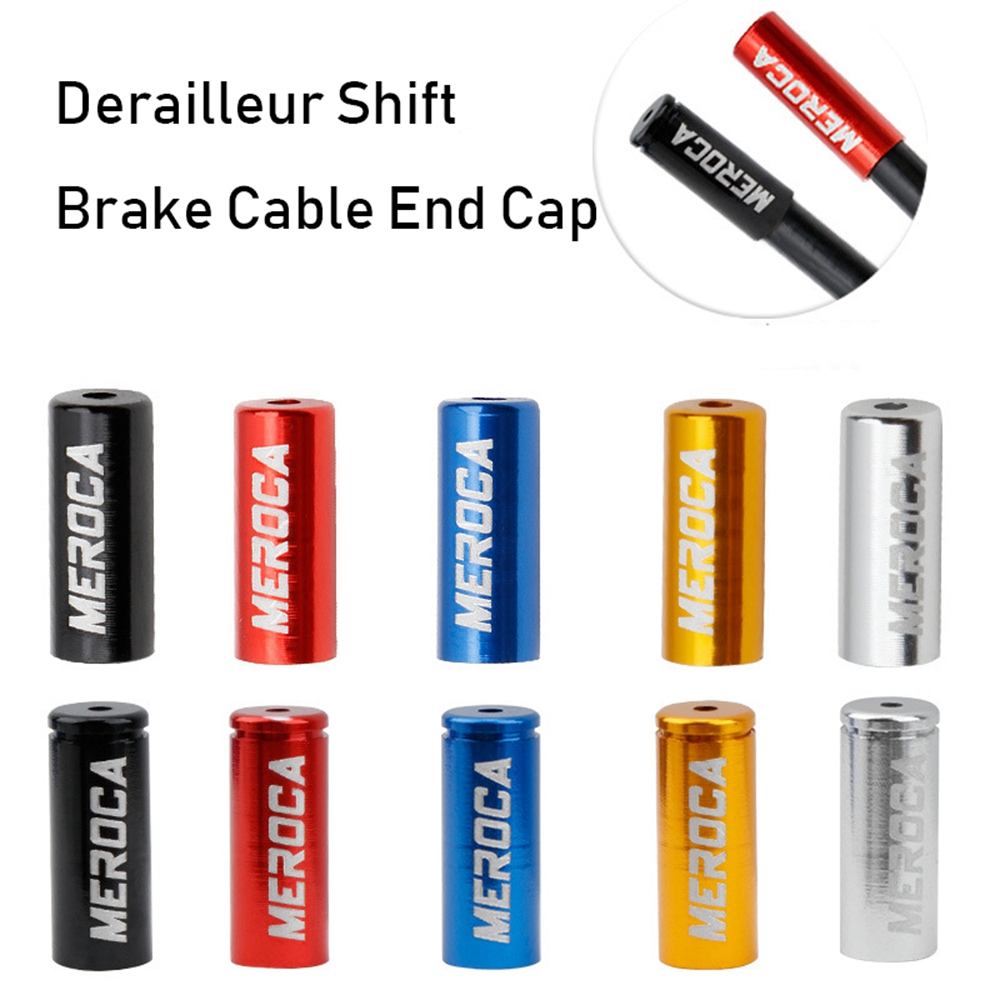 10 Đầu Bọc Dây Phanh Xe Đạp 4mm 5mm