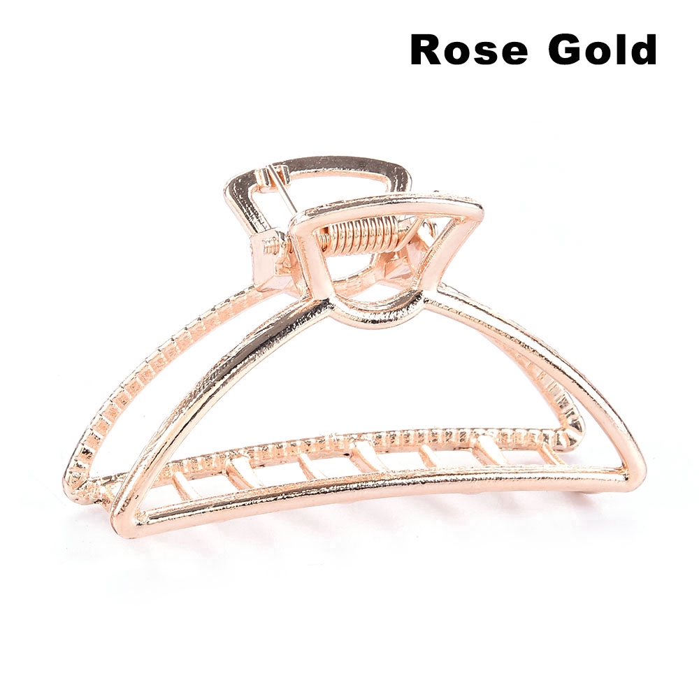 Kẹp gắp tóc bằng hợp kim thời trang đơn giản thanh lịch cho nữ