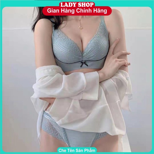Bộ lót siêu nâng ngực[ KÈM QUÀ TẶNG ]set áo ngực cao su non thông hơi tạo phom đẹp với thiết kế ren trẻ trung | BigBuy360 - bigbuy360.vn