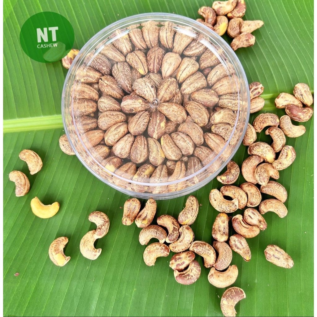 Hạt Điều Rang Muối Chưa Bóc Vỏ lụa(KL:500GRAM)