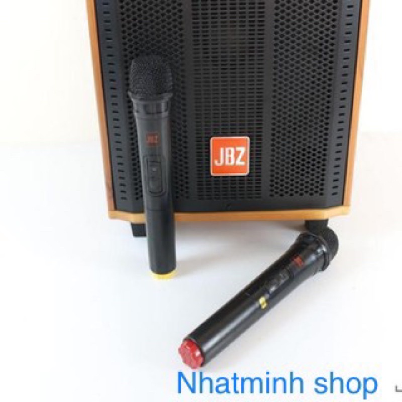 Loa kéo bass 3 tấc jbz j9 kèm 2 micro.