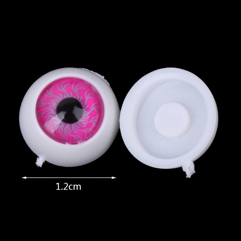 KING 100Pcs Plastic Safety Doll Eyes For Animal Toy Puppet Making DIY Craft Accessories