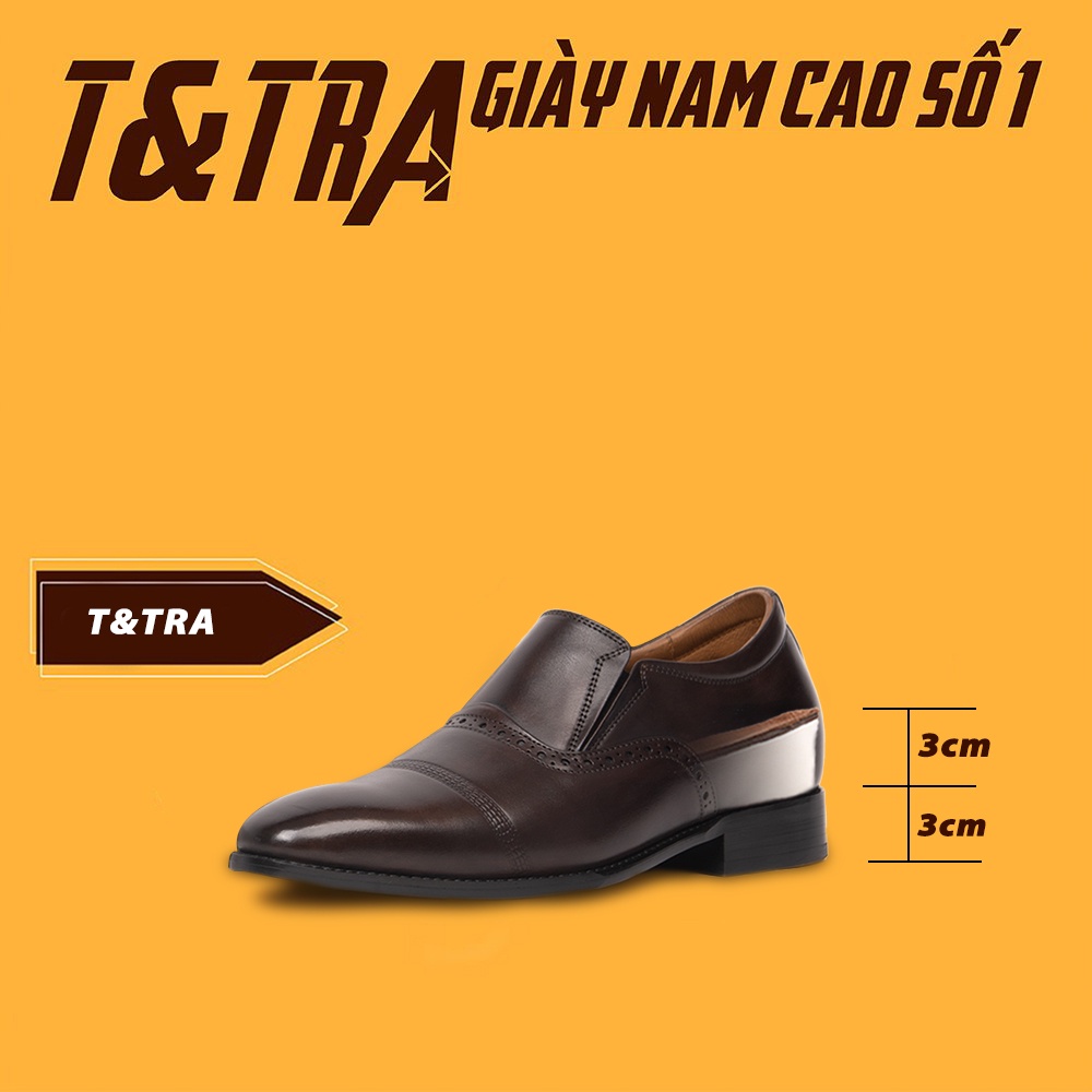 [ 6CM ] Giày Tăng Chiều Cao Nam T&amp;TRA A211NT