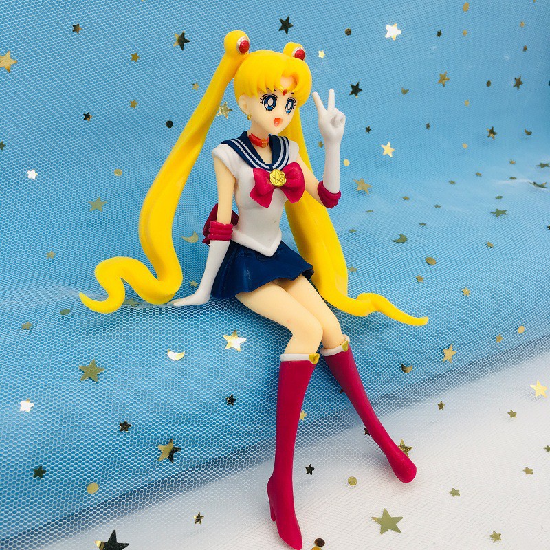 Mô hình nhân vật Eternal Sailor Moon - Thủy Thủ Mặt Trăng Vĩnh Cửu ngồi chơi (Không có giá đỡ) - Mẫu 04 New4all