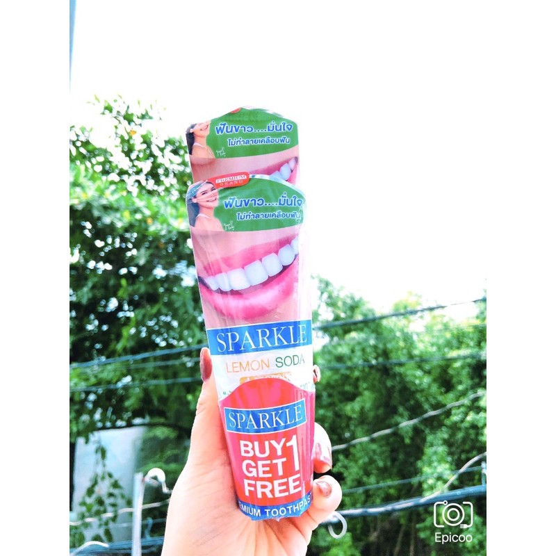 kem đánh răng sparkle thái lan (lớn tặng nhỏ)