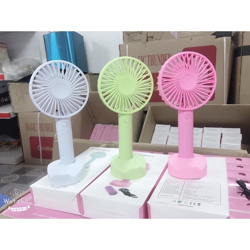 Quạt tích điện cầm tay 3 chế độ | BigBuy360 - bigbuy360.vn