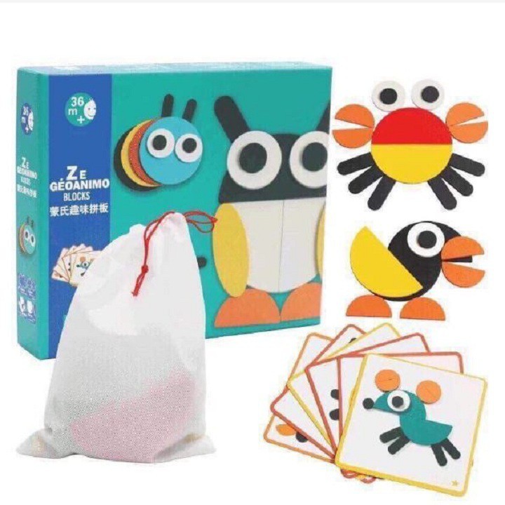 Bộ Đồ Chơi Giáo Dục Theo Phương Pháp Montessori Fun Board Cho Bé