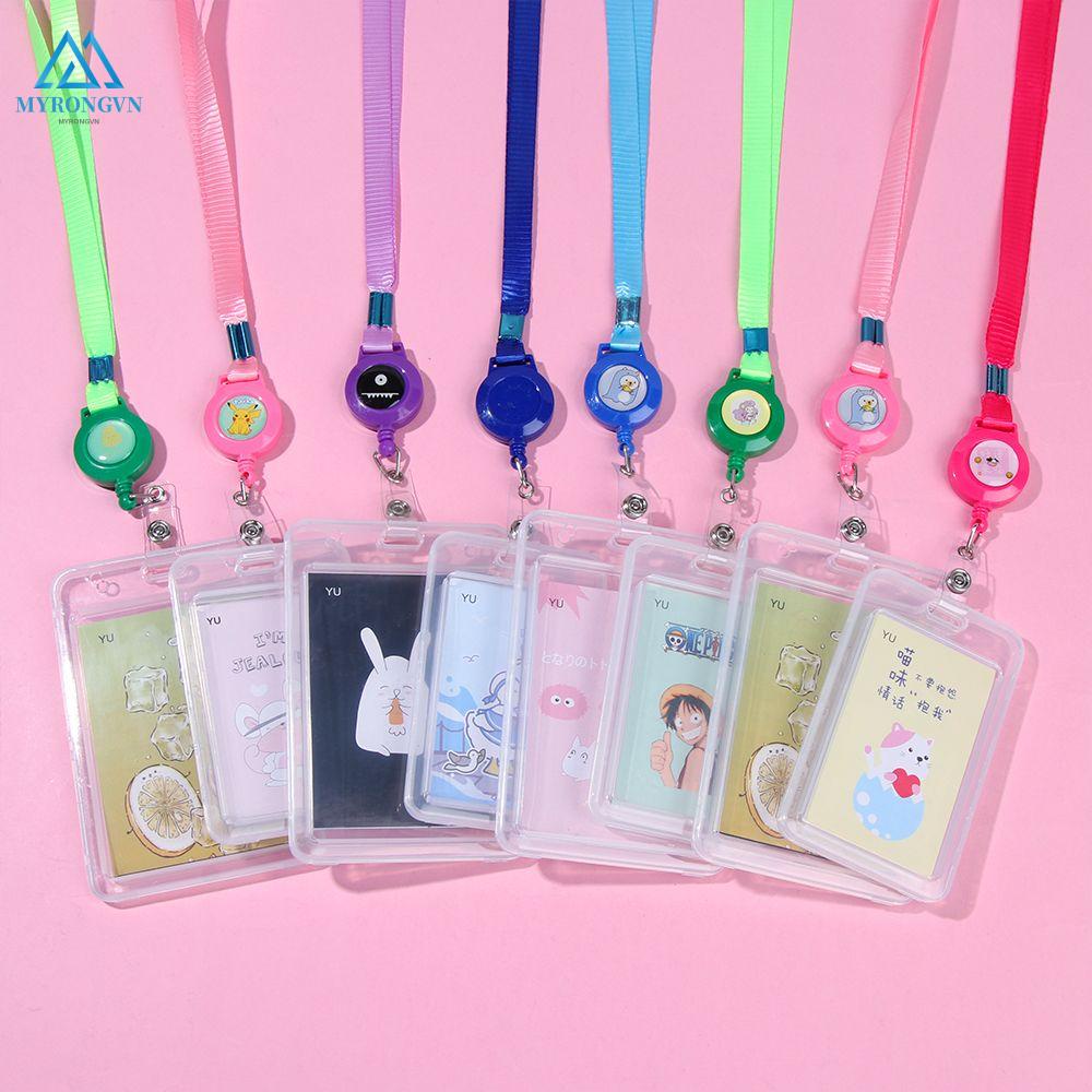 Ví Đựng Thẻ Tên Đa Năng Họa Tiết Hoạt Hình Dễ Thương Cho Nam Và Nữ