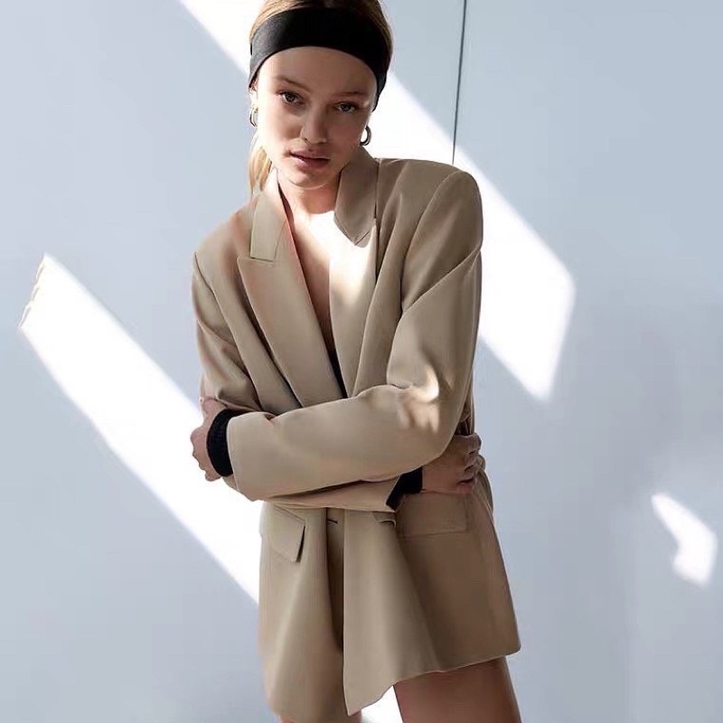 Áo blazer Zr 2 lớp đứng form xuất xịn | BigBuy360 - bigbuy360.vn