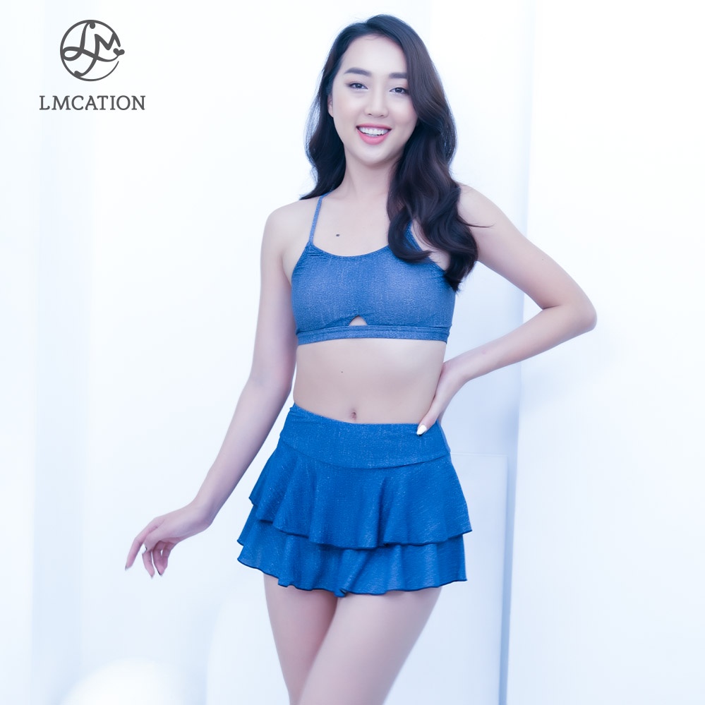 Bộ đồ đa năng Gym-to-swim LMcation - Màu jean