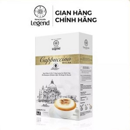 [Cà Phê Cappuccino] Combo 2 Cà phê Hòa Tan Cappuccino Mocha - Hộp 12 gói - Trung Nguyên Legend