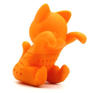 serda Cute Kitten Shaped Silicone Tea Maker