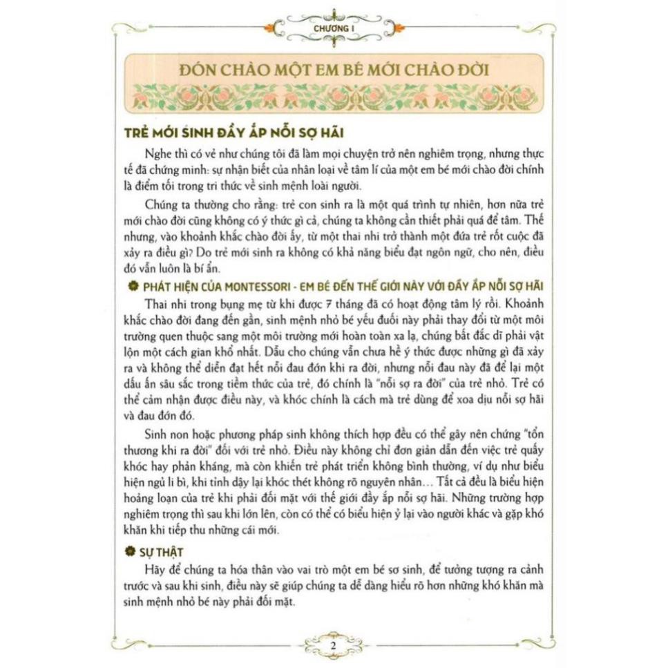 Sách - Cẩm nang nuôi dạy con theo phương pháp Montessori [Minh Long]