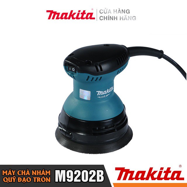 [Chính Hãng] Máy Chà Nhám Tròn Makita M9202B (240W-125MM) Bảo Hành Tại Các TTBH Toàn Quốc