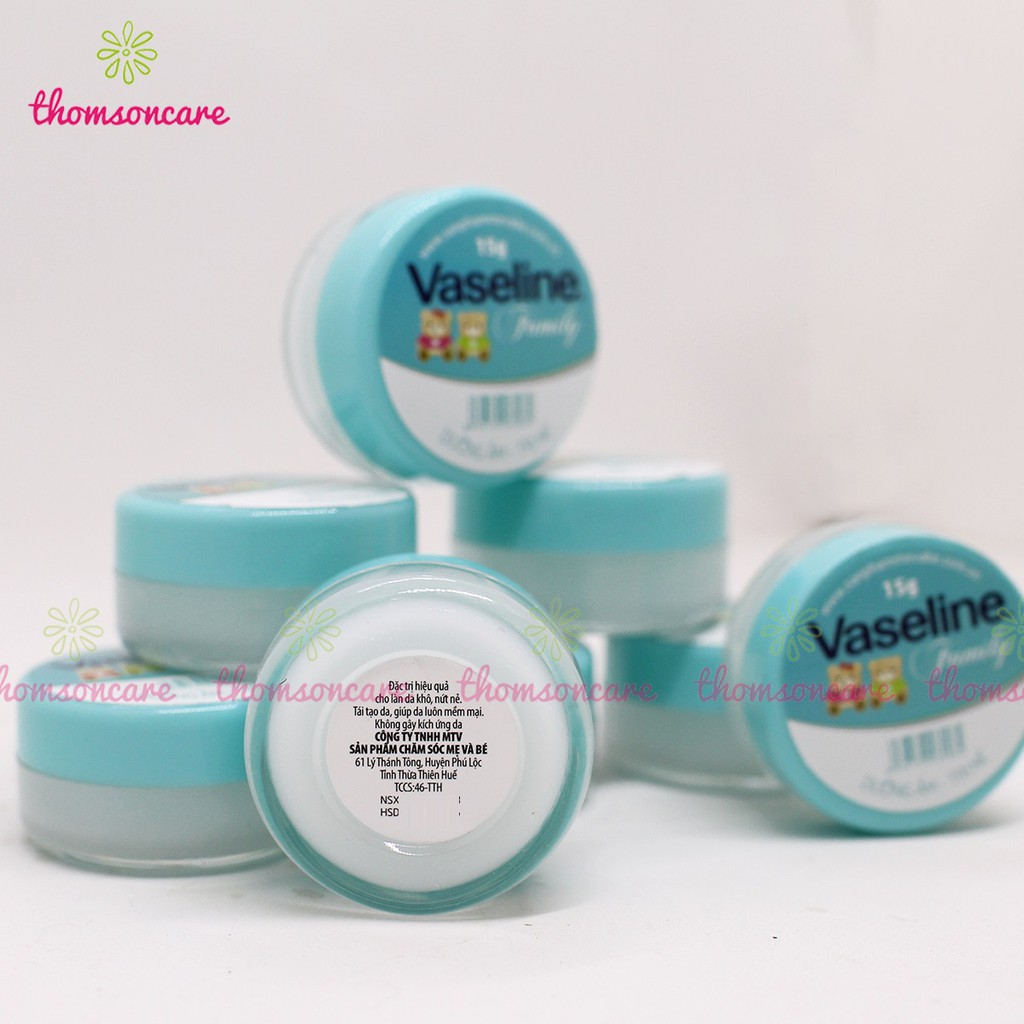 [ HÀNG CHÍNH HÃNG]Kem nẻ Vaseline Family, dưỡng ẩm - giảm nẻ da từ thảo dược, ngăn ngừa khô datốt