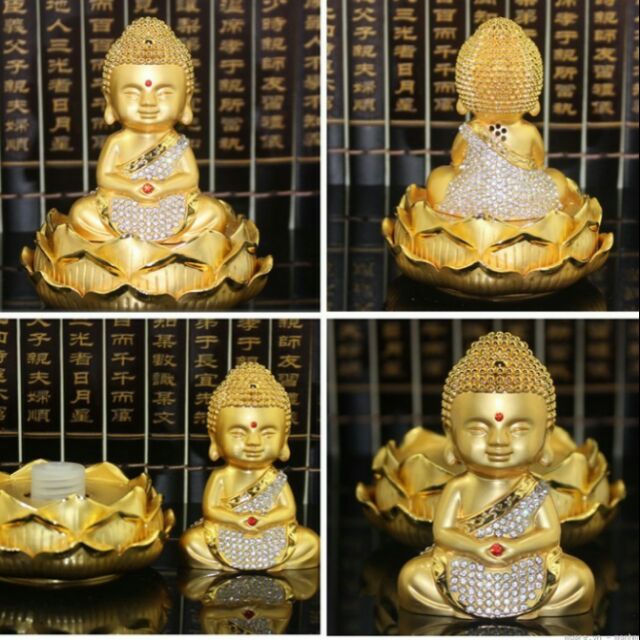 Tượng Phật Quan Âm Đài Sen 2 Mặt Cao Cấp - Sang Trọng