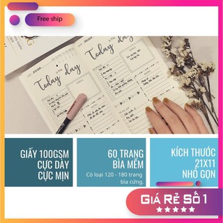 [ COMBO] Sổ Planner - Sổ "Khỏe Đẹp Khỏe Đều"
