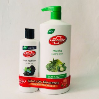 Sữa Tắm Detox Lifebuoy Matcha & Khổ Qua 850g|831g