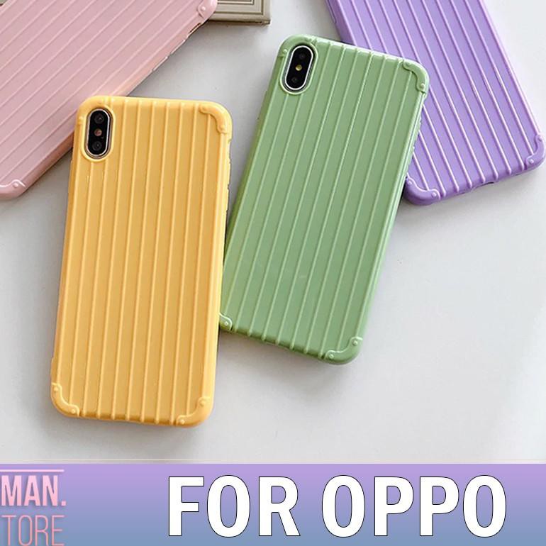 Ốp Điện Thoại Kiểu Vali Cho Oppo A37 A37f A37fw A39 A57 A3s A5s A52 A7 A71 A83 A1k A12 A31 A5 2020 A9 2020 A9