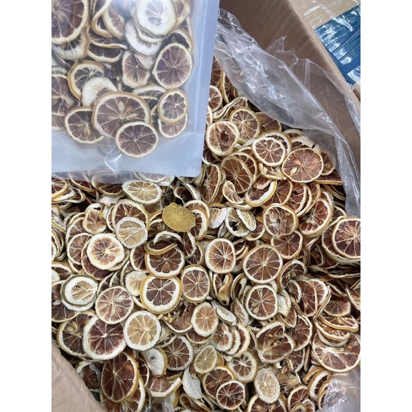 Chanh khô Thái lát đều đẹp nguyên miếng gói 500gr