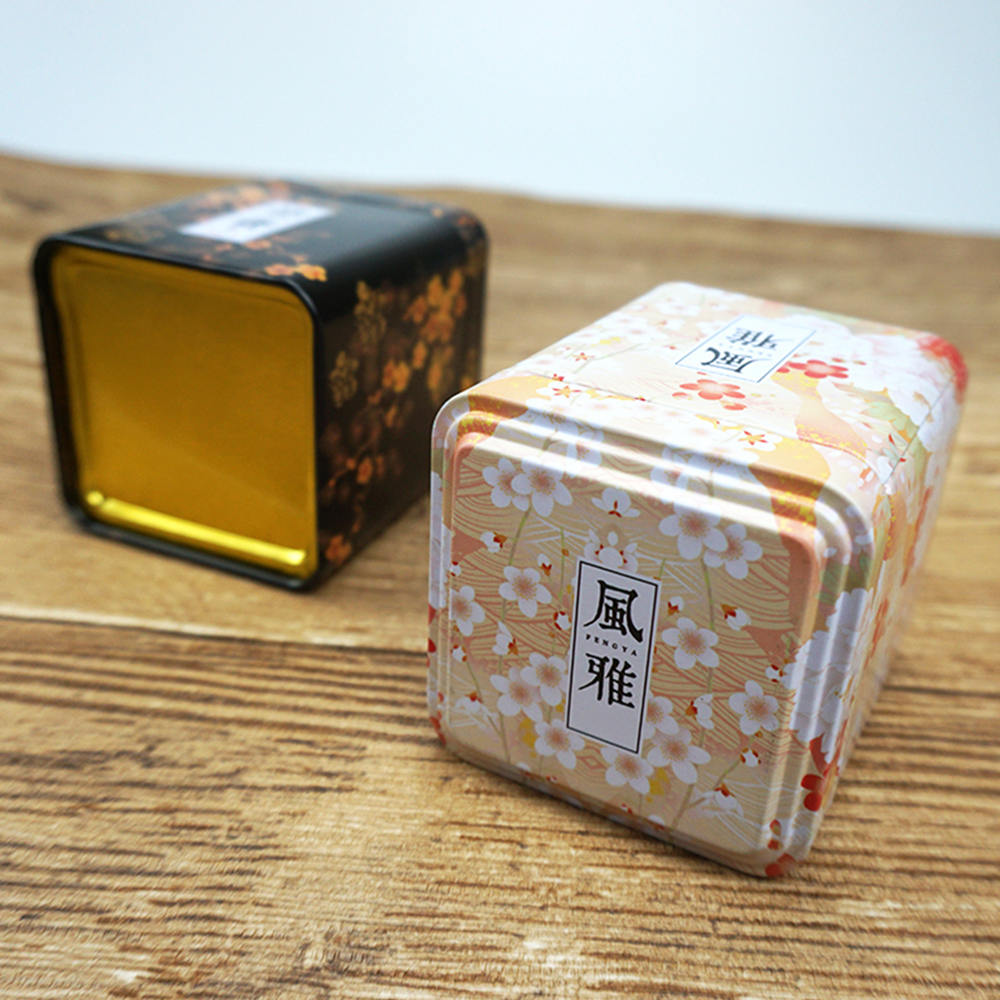 Hộp thiếc đựng trà thiết kế kiểu dáng phong cách cổ điển sang trọng | BigBuy360 - bigbuy360.vn