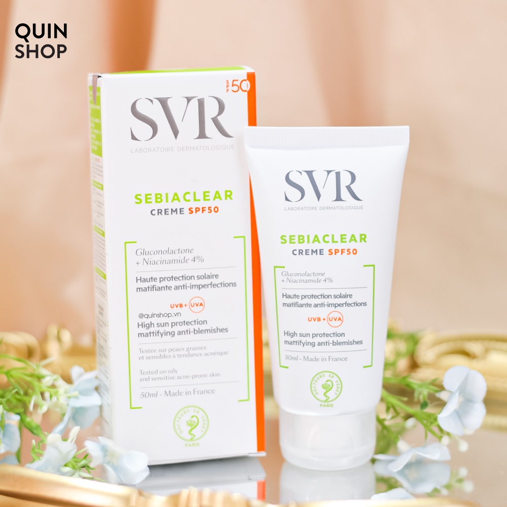 Kem Chống Nắng SVR Sebiaclear Creme SPF50