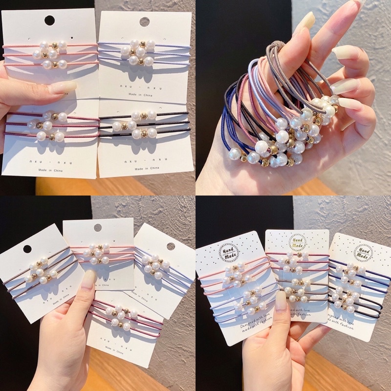 Dây Buộc Tóc Cao Su Hàn Quốc