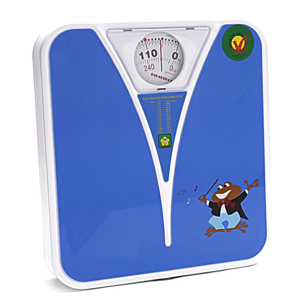 Cân Sức Khoẻ Nhơn Hoà 120kg  Có thể chọn màu, Tuy nhiên nếu không có màu khách chọn Shop sẽ giao màu gần giống