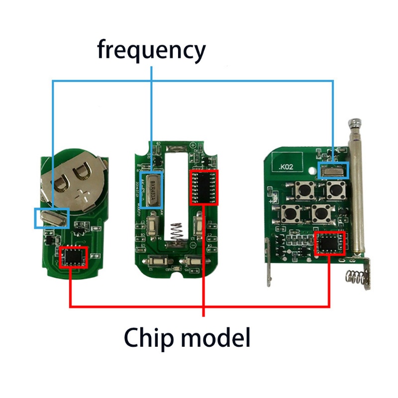 Điều Khiển Từ Xa Không Dây Cho Cửa Garage 315Mhz