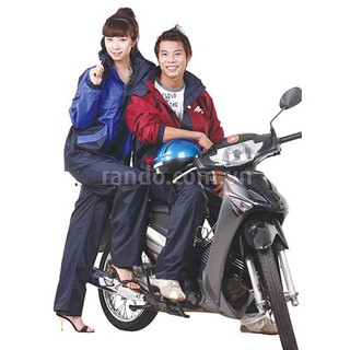 Áo mưa bộ Rando Bộ GEM 2 công dung: Che mưa – thông thoáng