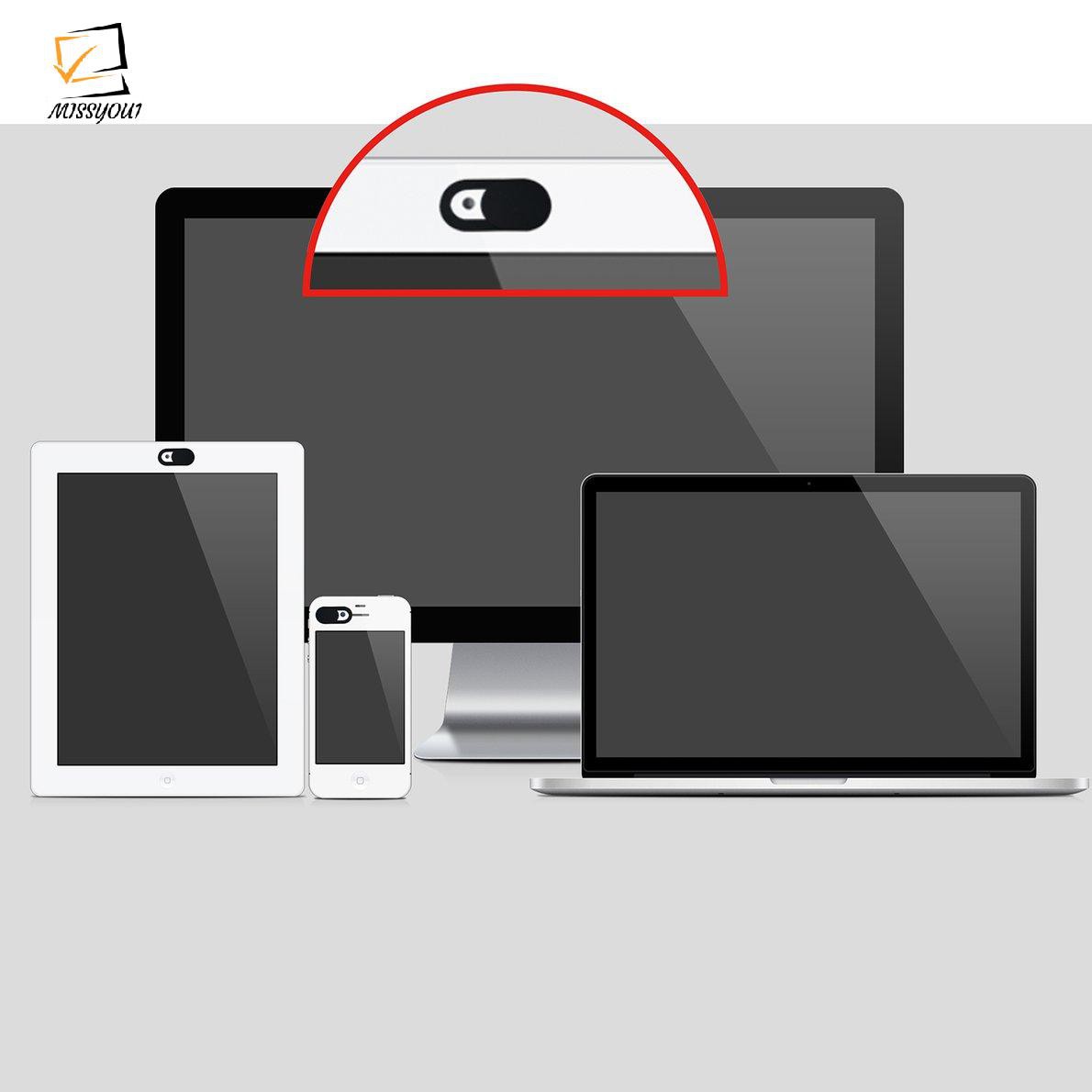 Miếng dán che webcam/camera chất liệu nhựa bảo vệ sự riêng tư khi sử dụng điện thoại/máy tính bảng/PC/laptop | BigBuy360 - bigbuy360.vn