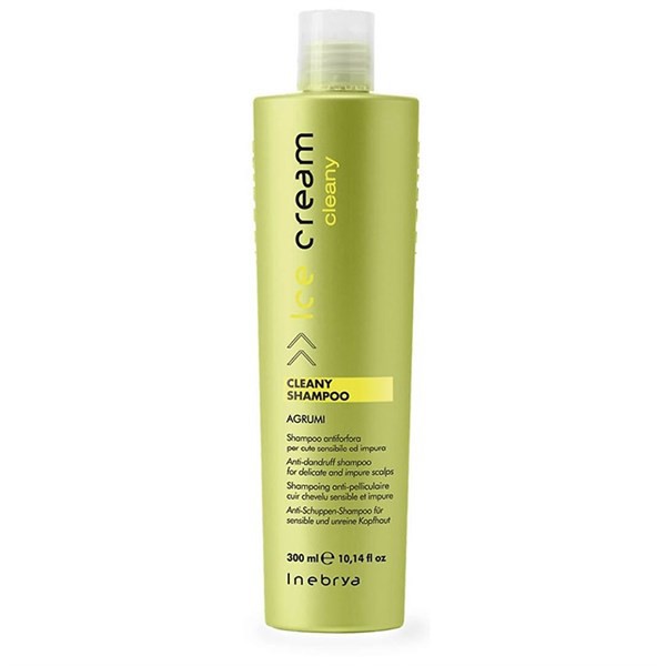 [+Tặng mũ trùm] Dầu gội hỗ trợ trị gàu hiệu quả Inebrya Cleany shampoo 300ml/1000ml (ITALY)