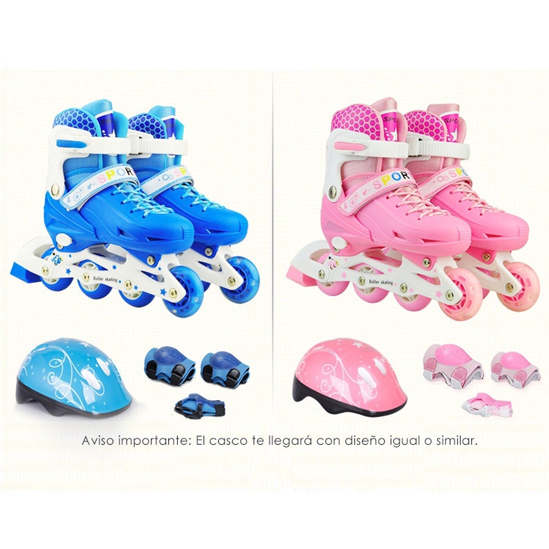 Giày trượt Patin thể thao cho người lớn và trẻ em, roller skates sports bánh phát sáng QLY