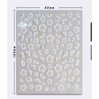 sticker trang trí nail