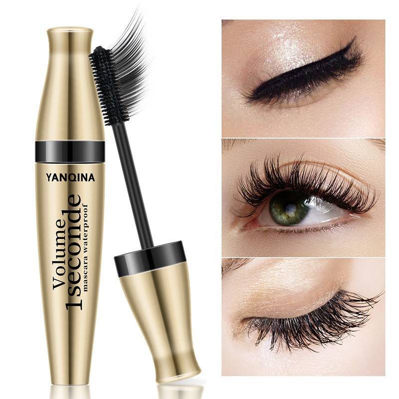 [Hàng mới về] Mascara sợi mảnh chuốt dài mi 3D chống thấm nước lâu trôi màu đen