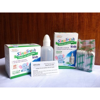 Muối rửa mũi xoang trẻ em SinuFresh Kids