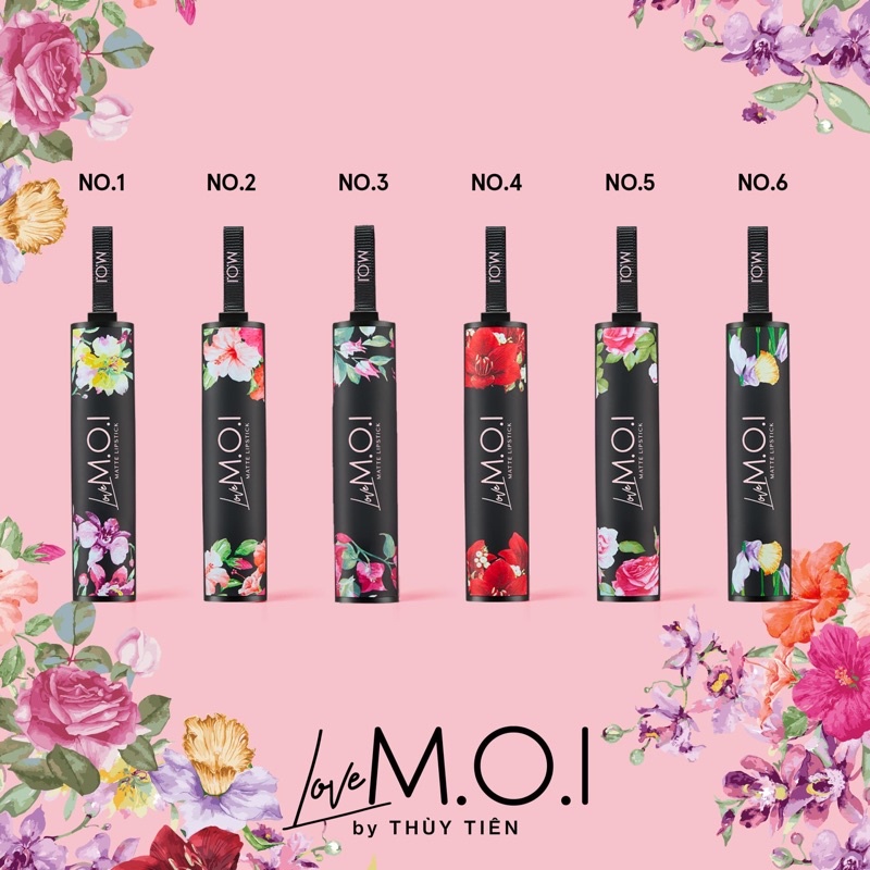 Son Sáp phiên bản giơi hạn LOVE MOI by Thuỳ Tiên