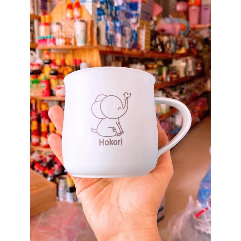 Cốc nhựa Hokori 350ml Việt Nhật chịu nhiệt tốt, cốc uống nước màu sắc xinh xắn