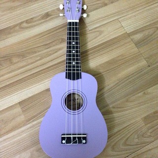 Ukulele lortui 21inch màu tím