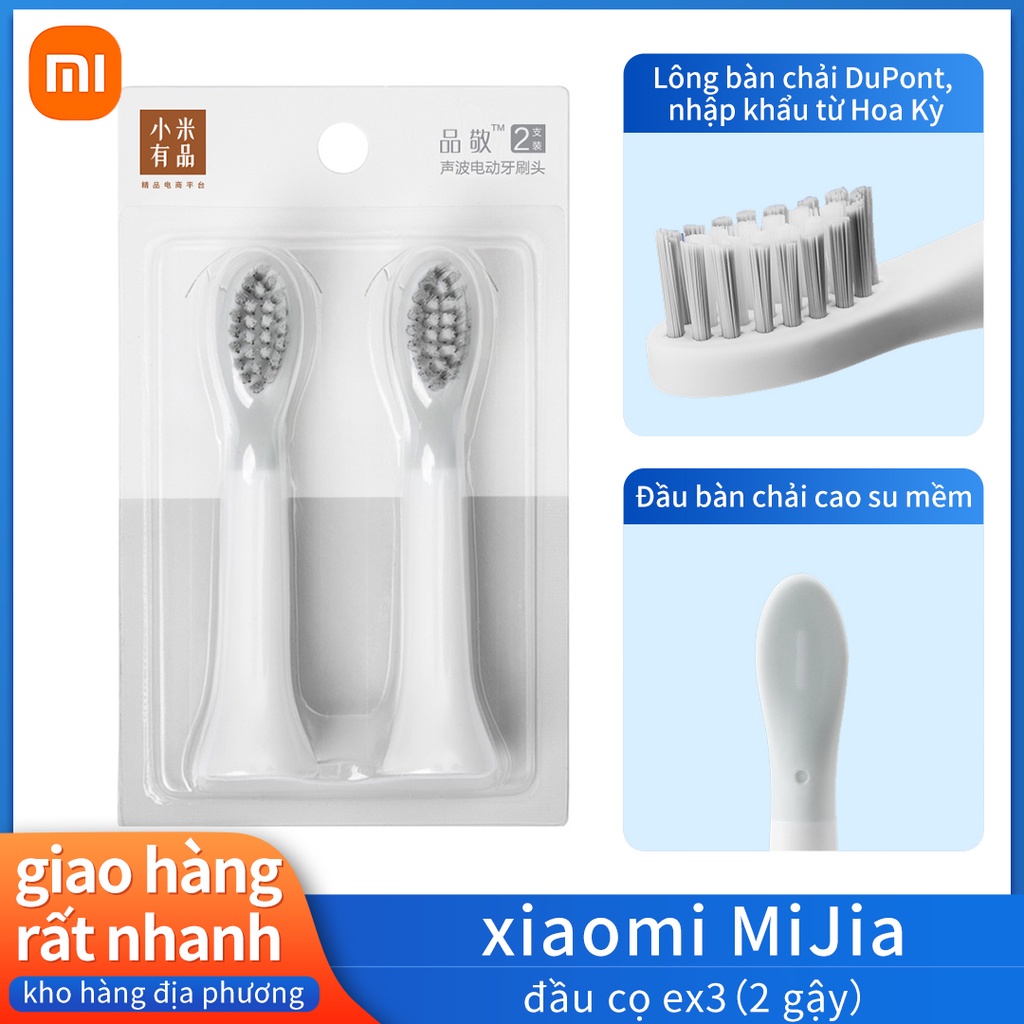 SOOCAS Đầu Bàn Chải đánh Răng EX3 Original Cho Xiaomi Mijia Đầu Thay Thế Bàn Chải điện