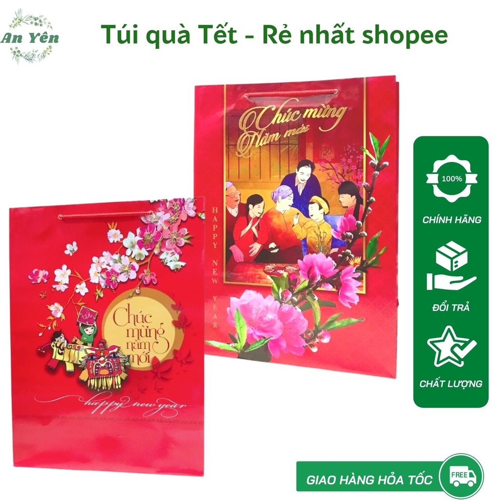 Túi đựng quà Tết, túi chúc mừng năm mới