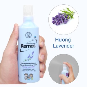 Xịt Chống Muỗi REMOS MENTHOLATUM Hương LAVENDER